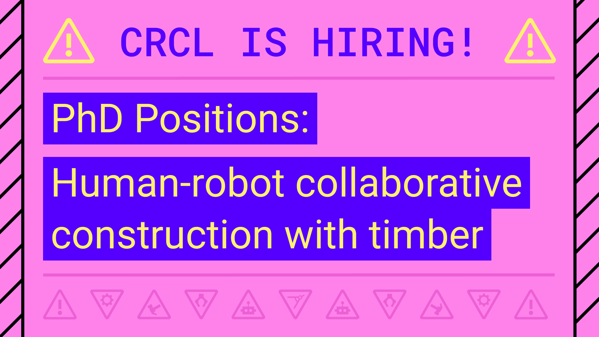 Graphic for PhD position openings